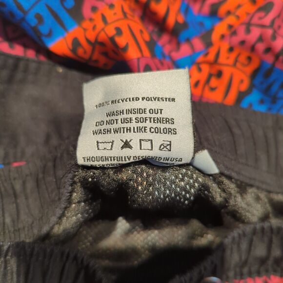 Section 119 Jerry Garcia Swim Trunks Board Shorts Mens Small Grateful Dead - Picture 7 of 8